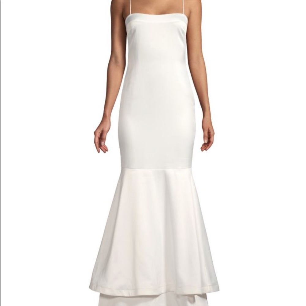 Likely long ivory dress brand new